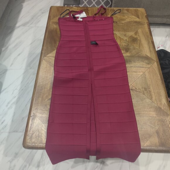 HerveLeger Paris Bandaid style dress size XL New with tags
